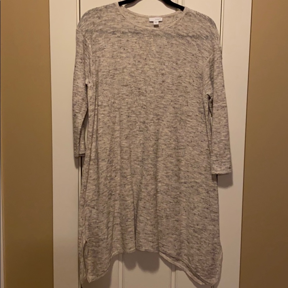 J. Jill Heathered Cream Sweater